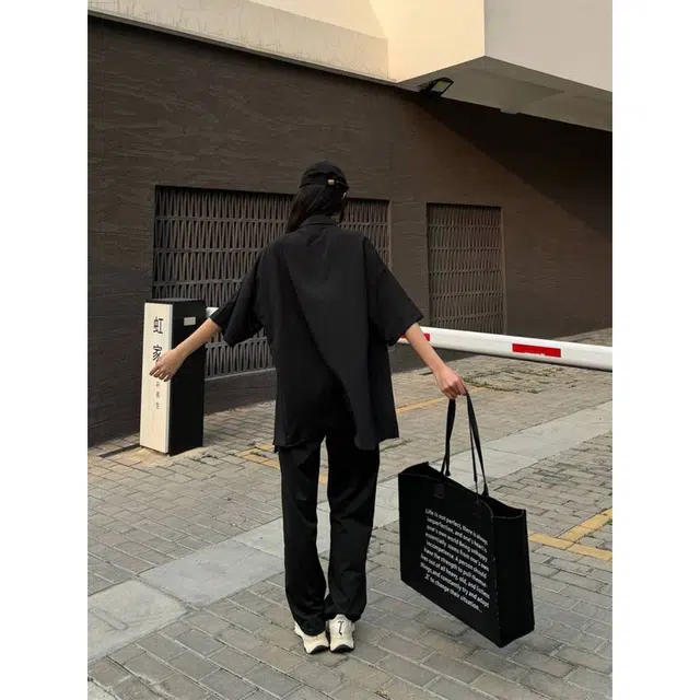 徐百货 美式痞帅垂感成熟稳重百搭纯色舒适长袖衬衫 男女同款