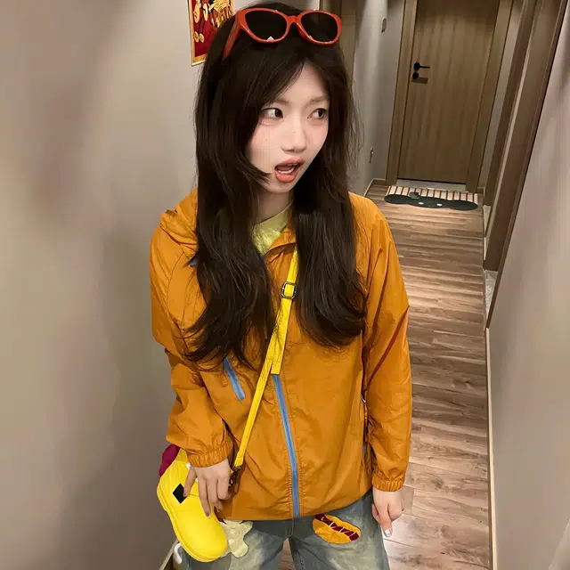 徐百货 夏季户外透气宽松防紫外线多巴胺配色轻薄上衣冰丝高级感百搭防晒服 男女同款