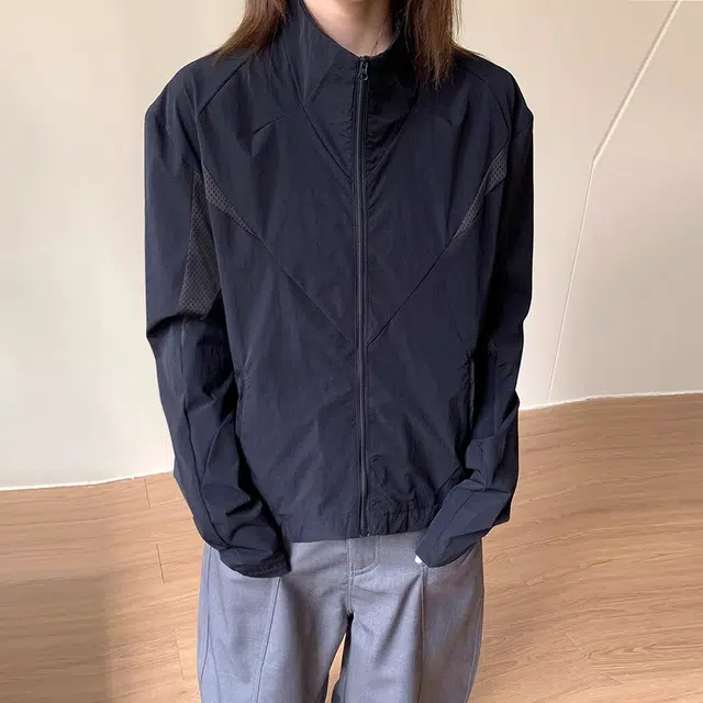 徐百货 美式复古立领潮流百搭宽松舒适防晒服 男女同款