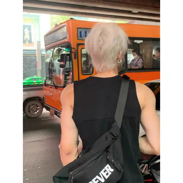 徐百货 健身运动训练服重磅坎肩汗衫无袖背心 男女同款