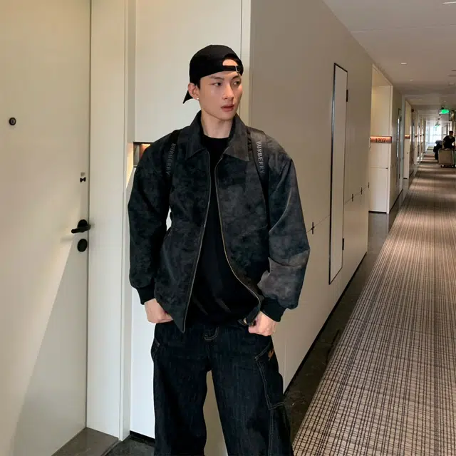 徐百货  扎染美式高街春秋季潮牌休闲百搭情侣日常通勤潮流重磅宽松外套衣服棒球服 男女同款