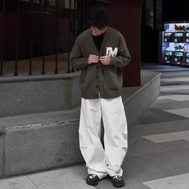 徐百货 美式高街重磅阔腿百搭牛仔裤 男女同款