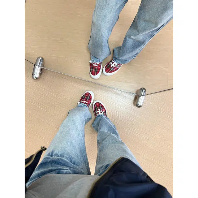 徐百货 美式复古做旧闪电爆裂纹理设计感痞帅直筒夏季微喇长裤高街百搭潮流牛仔裤 男女同款