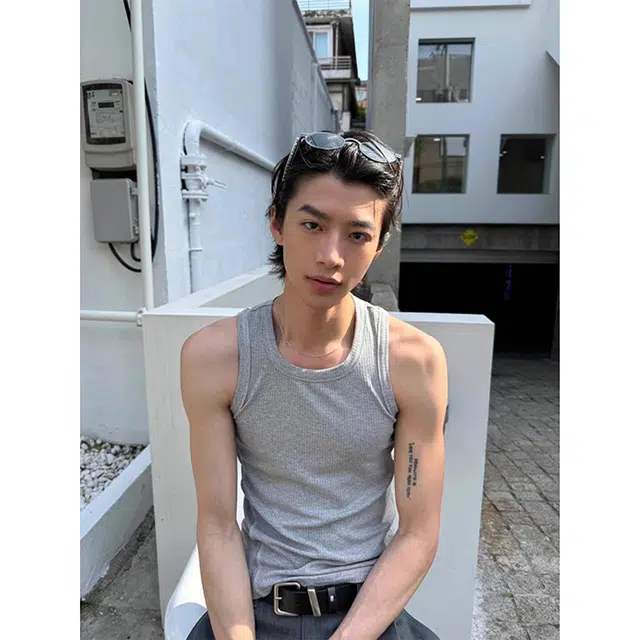 徐百货 美式健身打底透气弹力修身上衣无袖背心 男女同款
