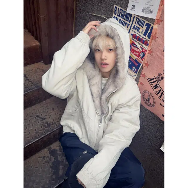 徐百货 美式高街痞帅高级感百搭棉服 男女同款