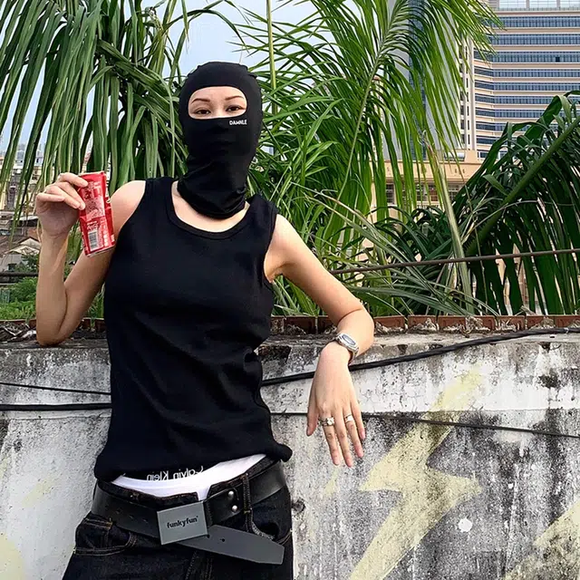 徐百货 跨栏运动汗衫无袖潮牌高级感夏季穿搭美式坎肩重磅打底内搭坎袖背心 男女同款