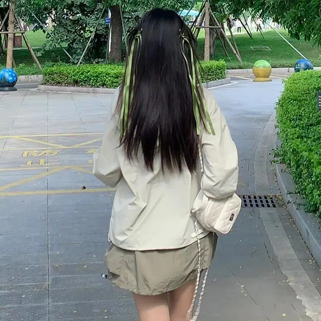 徐百货 多巴胺穿搭户外轻薄透气薄款外套夏季防紫外线撞色多拉链设计感机能宽松百搭防晒服 男女同款