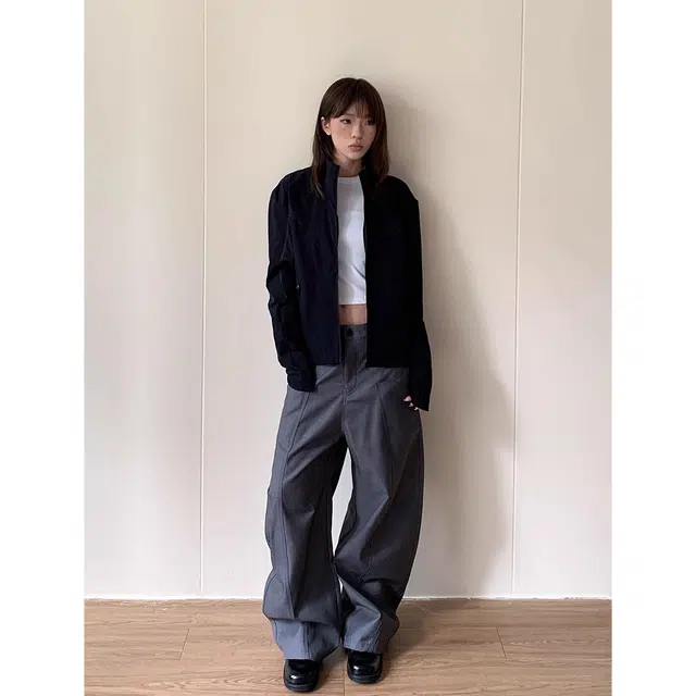 徐百货 美式复古正肩立领外套夏季轻薄高级感百搭夹克防晒服 男女同款