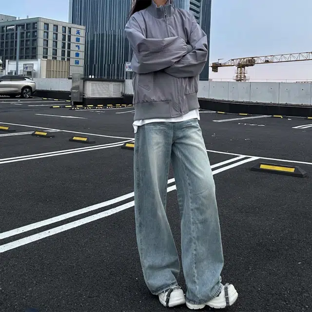 悍戈 美式复古短款立领痞帅高级感飞行员风外套夹克 男女同款
