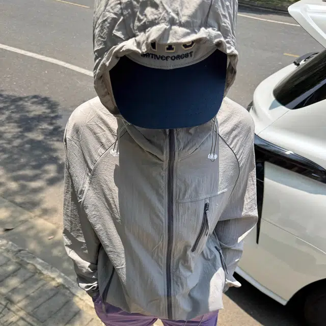 徐百货 多巴胺粉色轻量薄款防晒衣夏季冰丝速干连帽外套旅游户外骑行运动穿搭防晒服 男女同款