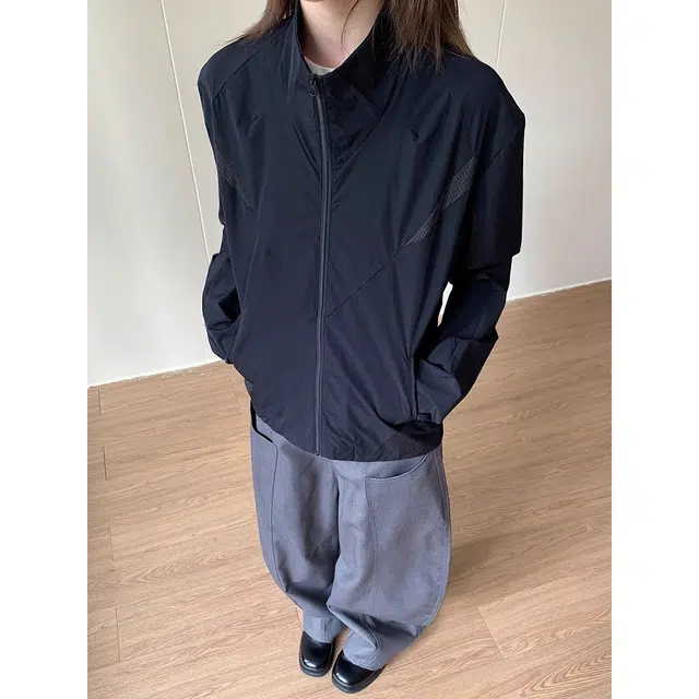 徐百货 美式复古立领潮流百搭宽松舒适防晒服 男女同款