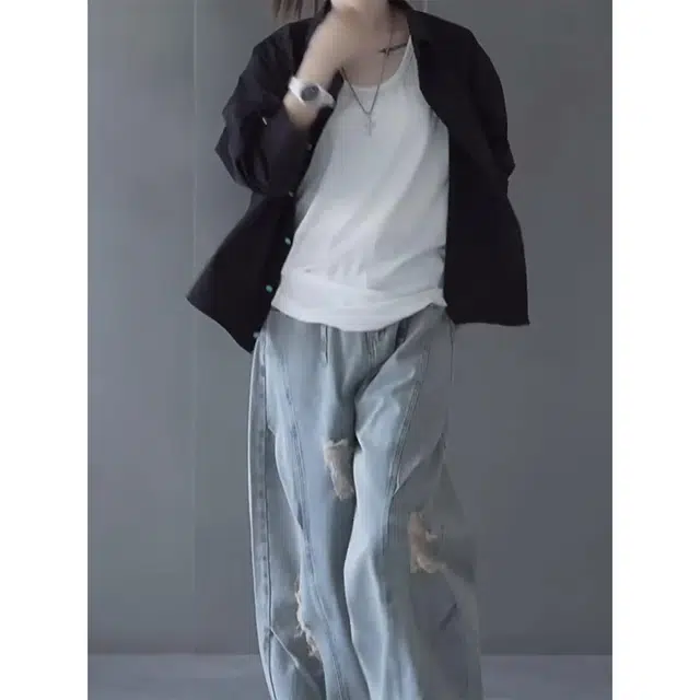 徐百货 绿松石上衣夏季薄款速干长袖防晒衣休闲百短袖衬衫 男女同款
