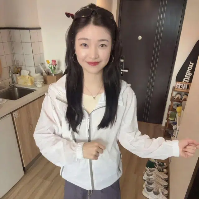 徐百货 美式高级感轻量薄款穿搭长袖连帽外套潮流休闲透气运动撞色百搭夏季防晒服 男女同款