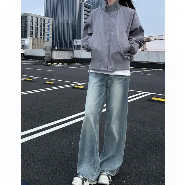 悍戈 美式复古短款立领痞帅高级感飞行员风外套夹克 男女同款