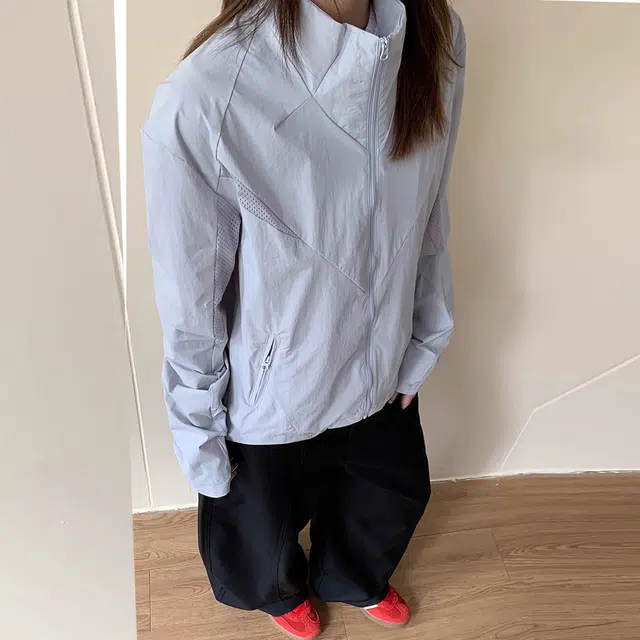 徐百货 美式复古立领潮流百搭宽松舒适防晒服 男女同款
