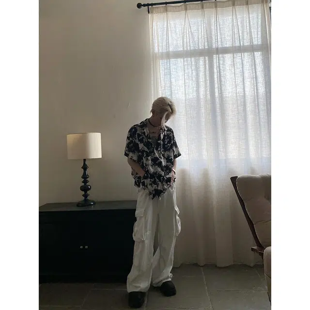 徐百货 度假风古巴领上衣海边穿搭夏季薄款高级感衬衣垂坠感抗皱短袖衬衫 男女同款