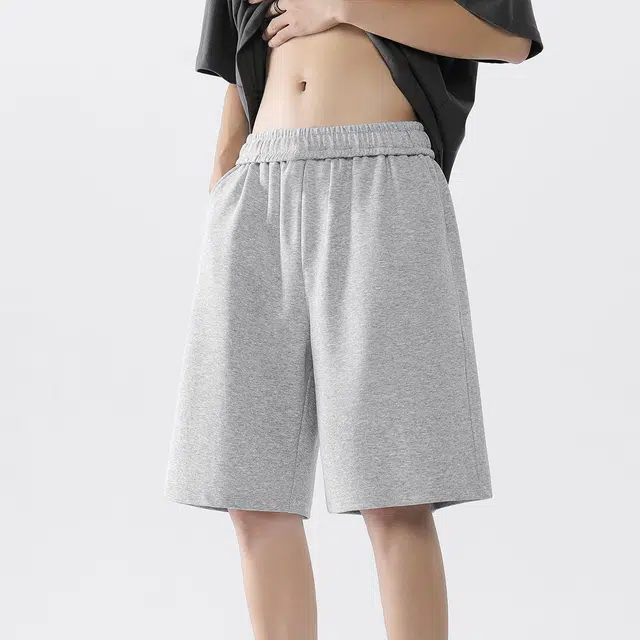 徐百货 美式潮牌运动裤夏季外穿篮球裤子跑步健身训练四五分卫裤休闲短裤 男女同款