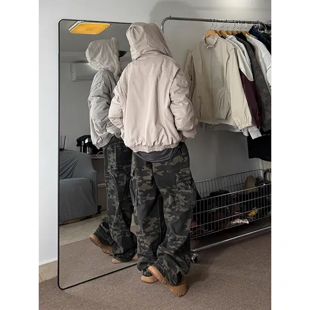 徐百货 美式高街痞帅高级感百搭棉服 男女同款