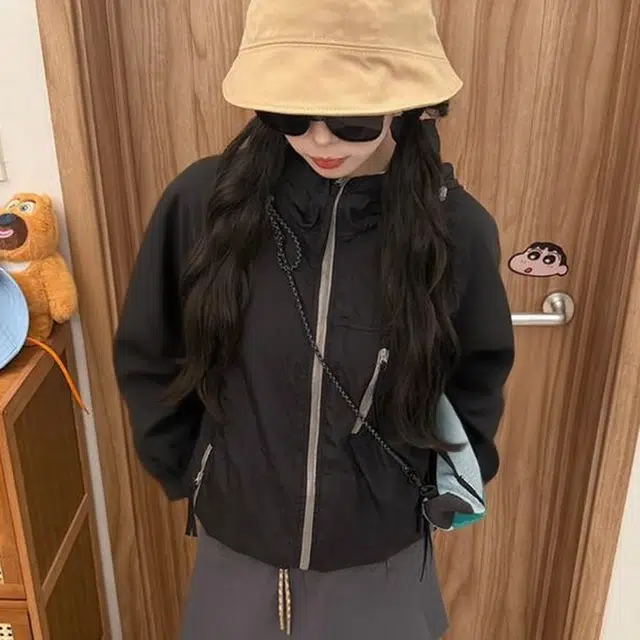 徐百货 多巴胺薄款速干透气百搭户外骑行防晒服 男女同款