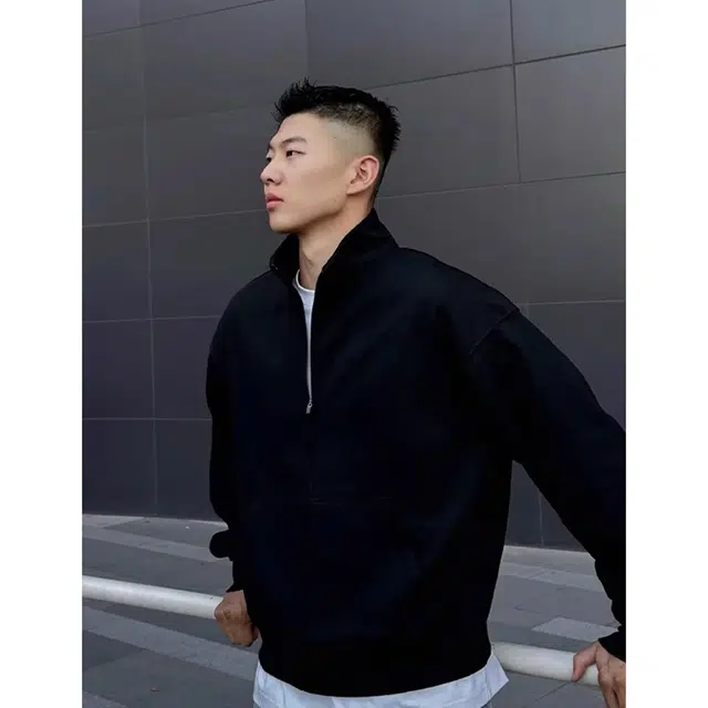 徐百货 美式休闲垫肩开衫夹克宽松廓形网红高级感短款立领运动上衣潮流百搭卫衣 男女同款