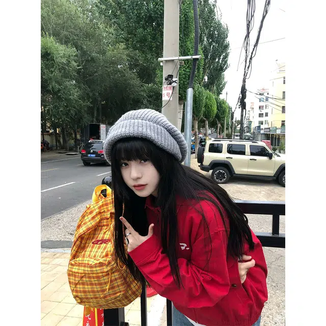 徐百货 复古短款翻领外套春秋季高级感棒球服哈灵顿夹克 男女同款
