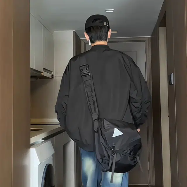 徐百货  美式高街飞行员外套百搭休闲痞帅感宽松潮牌时尚潮流棒球服 男女同款