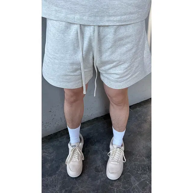 徐百货 美式潮牌运动健身外穿宽松直筒五分休闲短裤 男女同款