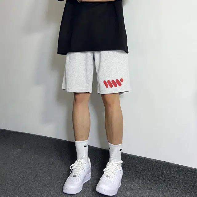 徐百货 美式运动透气夏季潮牌重磅裤子外穿高级感篮球训练四分裤休闲短裤 男女同款