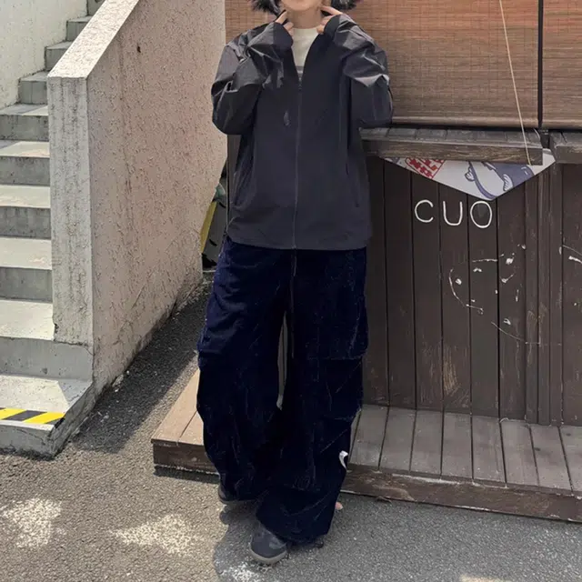徐百货 美式网眼立领运动户外速干薄款宽松舒适防晒服 男女同款