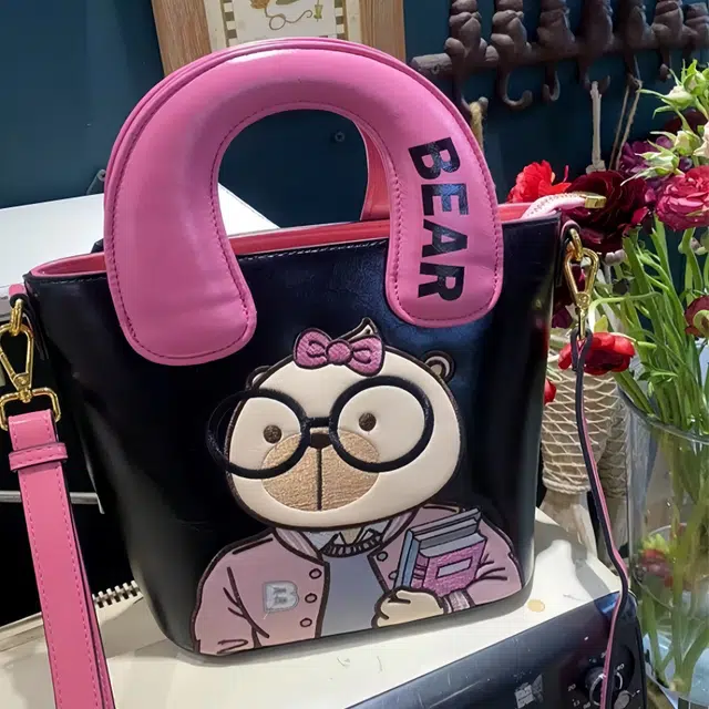 CREAM BEAR PU