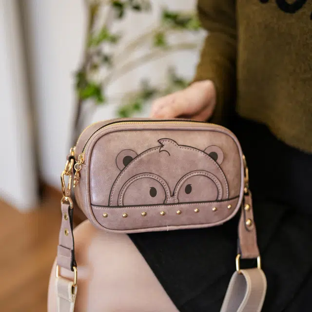 CREAM BEAR PU