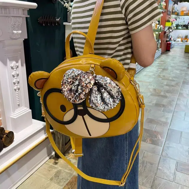 CREAM BEAR PU
