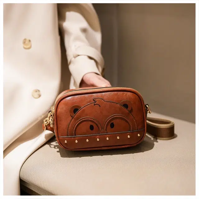 CREAM BEAR PU