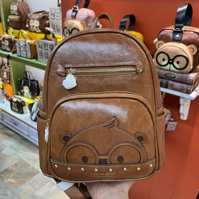 CREAM BEAR PU
