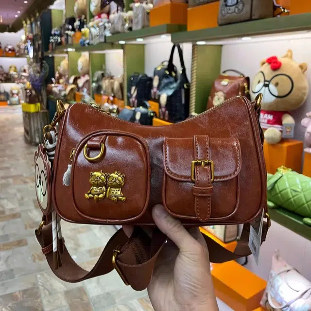 CREAM BEAR PU