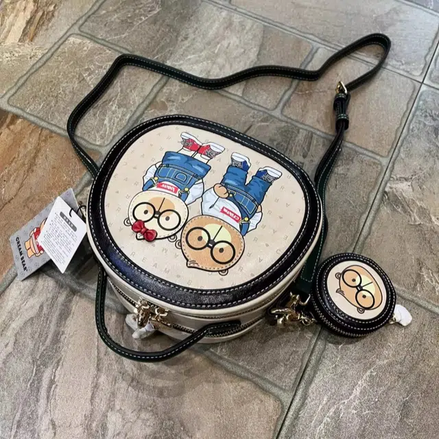 CREAM BEAR PU