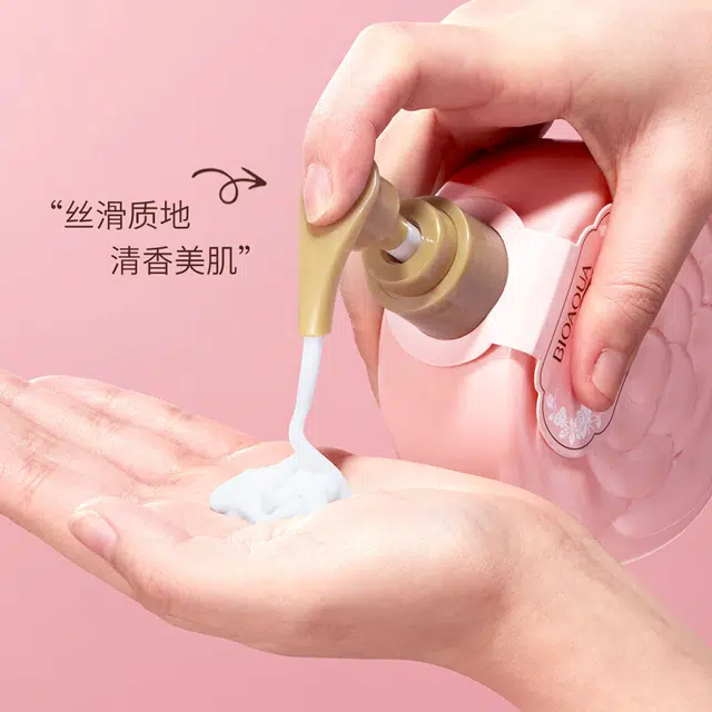 泊泉雅 玫瑰香氛保湿清爽不油腻易吸收身体乳 修护