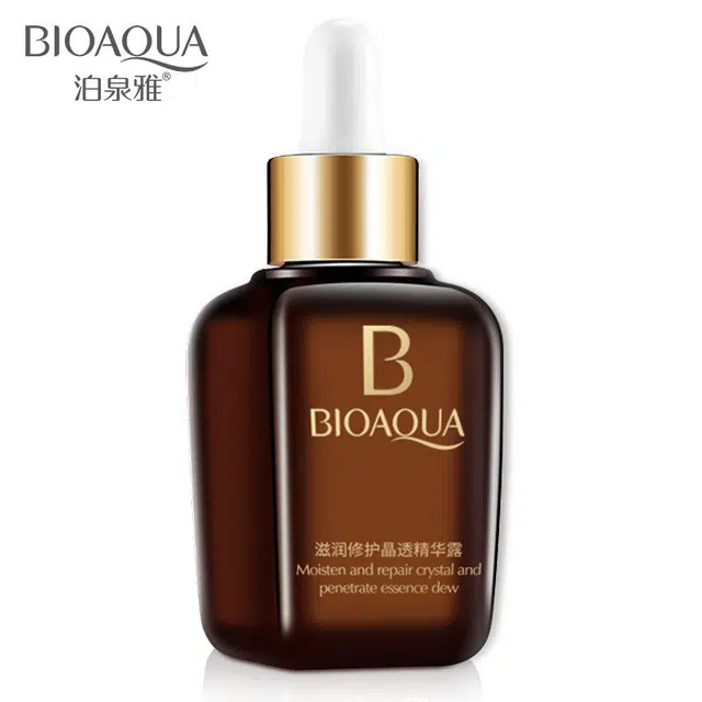 泊泉雅晶透精华露精华液 补水保湿滋润收缩毛孔提亮肤色 清爽