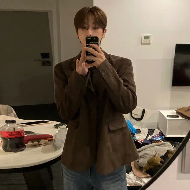 艾梵斯贝 美式复古轻熟老钱风平驳领韩系气质高级感日常通勤百搭宽松休闲舒适时尚品质轻奢高端商务秋季西装 男款