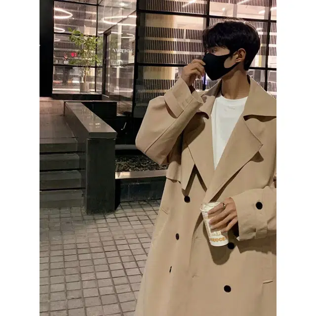 艾梵斯贝 美式复古经典简约设计款高品质高级感无性别日常休闲百搭行政商务气质长款风衣 男女同款