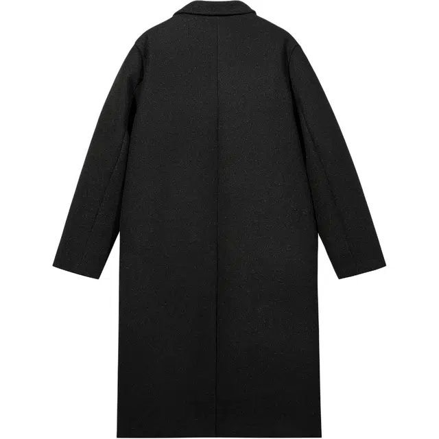 艾梵斯贝 中长款高级感无性别日常通勤百搭宽松休闲商务轻奢简约大气韩风呢子大衣 男女同款