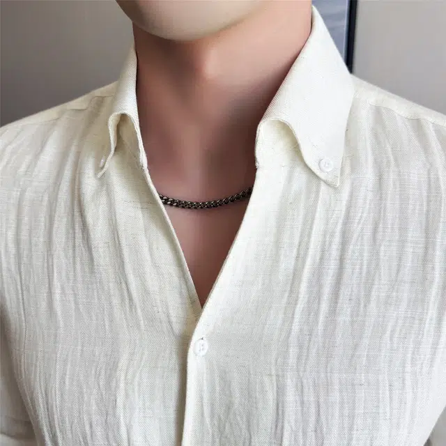 艾梵斯贝 轻奢高级感意式亚麻英伦风轻薄透气衬衣休闲商务百搭帅气成熟修身日常通勤正装长袖衬衫 男款