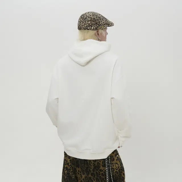 艾梵斯贝 美式复古潮流小众水洗卡通小狗印花设计款个性街头潮酷日常通勤百搭宽松休闲时尚高街风情侣款连帽卫衣 男女同款