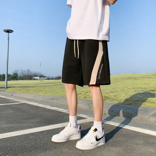 微牛 夏季潮流高端宽松百搭外穿潮牌五分裤休闲短裤 男款