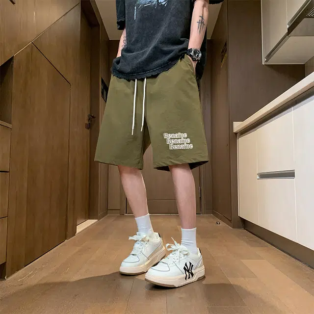微牛 夏季高端宽松多色百搭外穿潮牌五分裤休闲短裤 男款