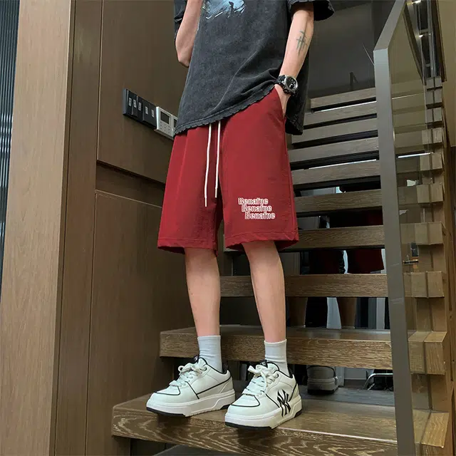 微牛 夏季高端宽松多色百搭外穿潮牌五分裤休闲短裤 男款