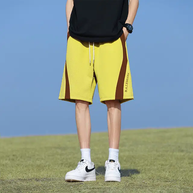 微牛 夏季潮流高端宽松百搭外穿潮牌五分裤休闲短裤 男款