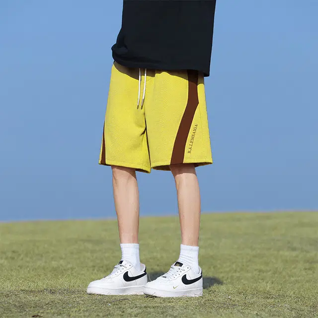 微牛 夏季潮流高端宽松百搭外穿潮牌五分裤休闲短裤 男款
