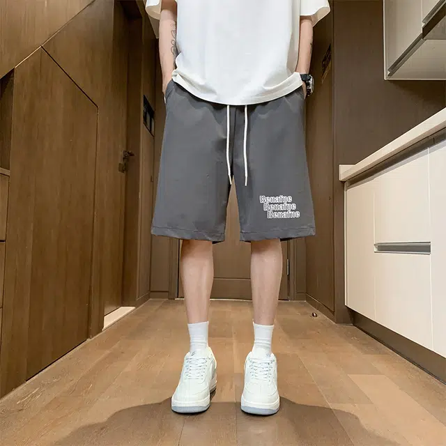 微牛 夏季高端宽松多色百搭外穿潮牌五分裤休闲短裤 男款