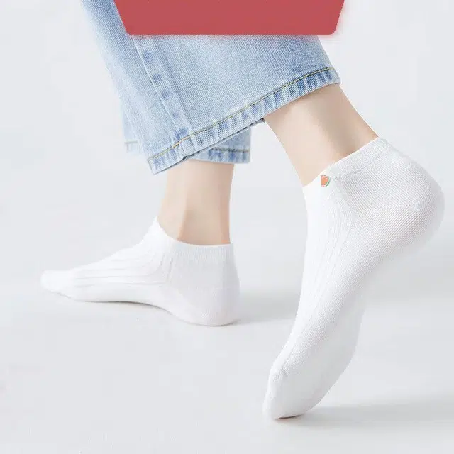 轻迎 薄款水果船袜日系浅口学生夏季春季短袜 男女同款